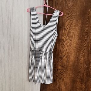 Striped Sleeveless Dress
